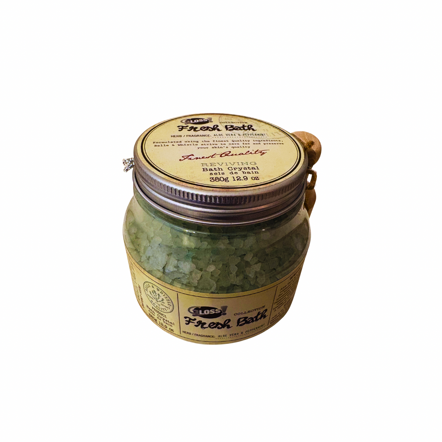 Cristaux de Bain Gloss Collection – Fresh Bath 380g- senteur au choix