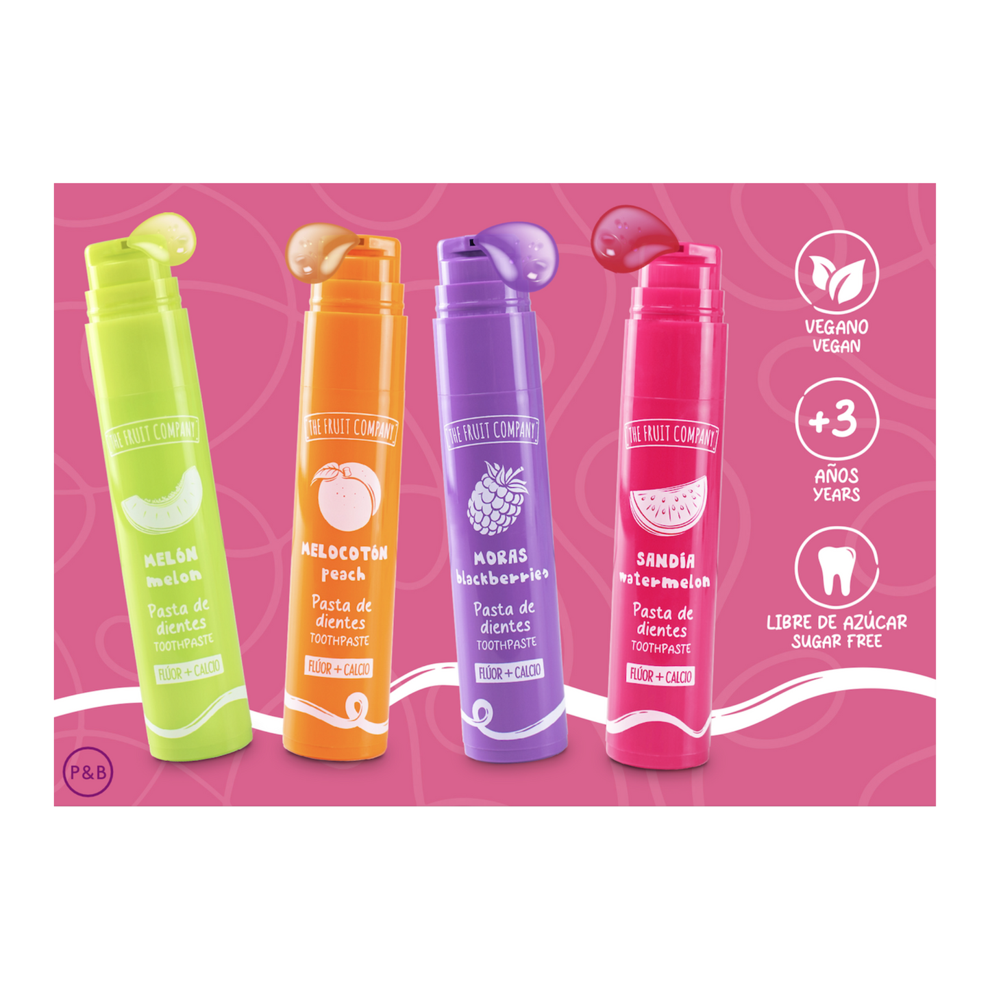 🦷 Dentifrice Fruité The Fruit Company – 75 ml