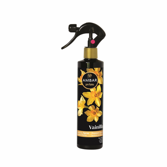 Spray maison et tissu - senteur vanille gourmande - 280 ml Ambar