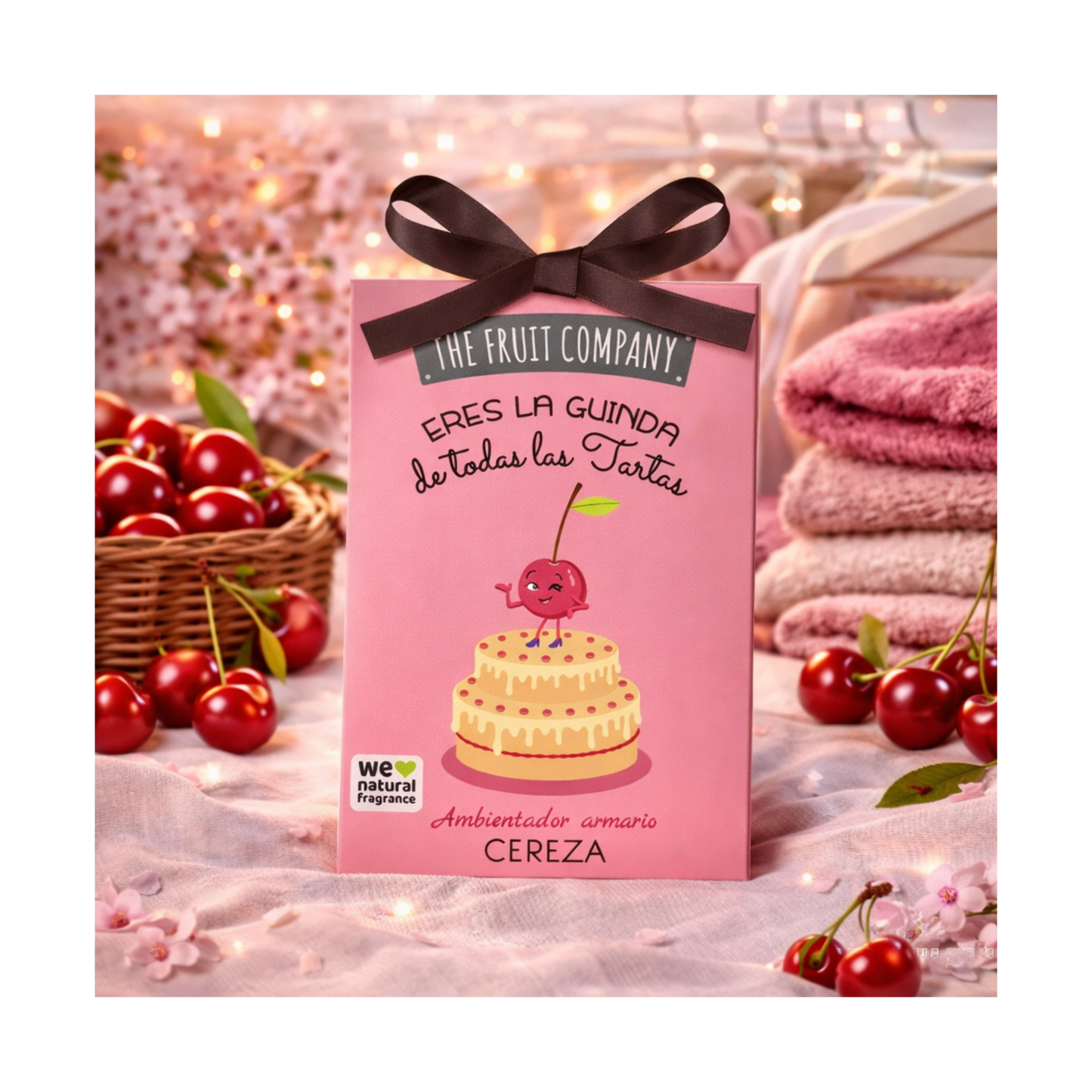 🍒 Sachet Parfumé Armoire Cerise – The Fruit Company