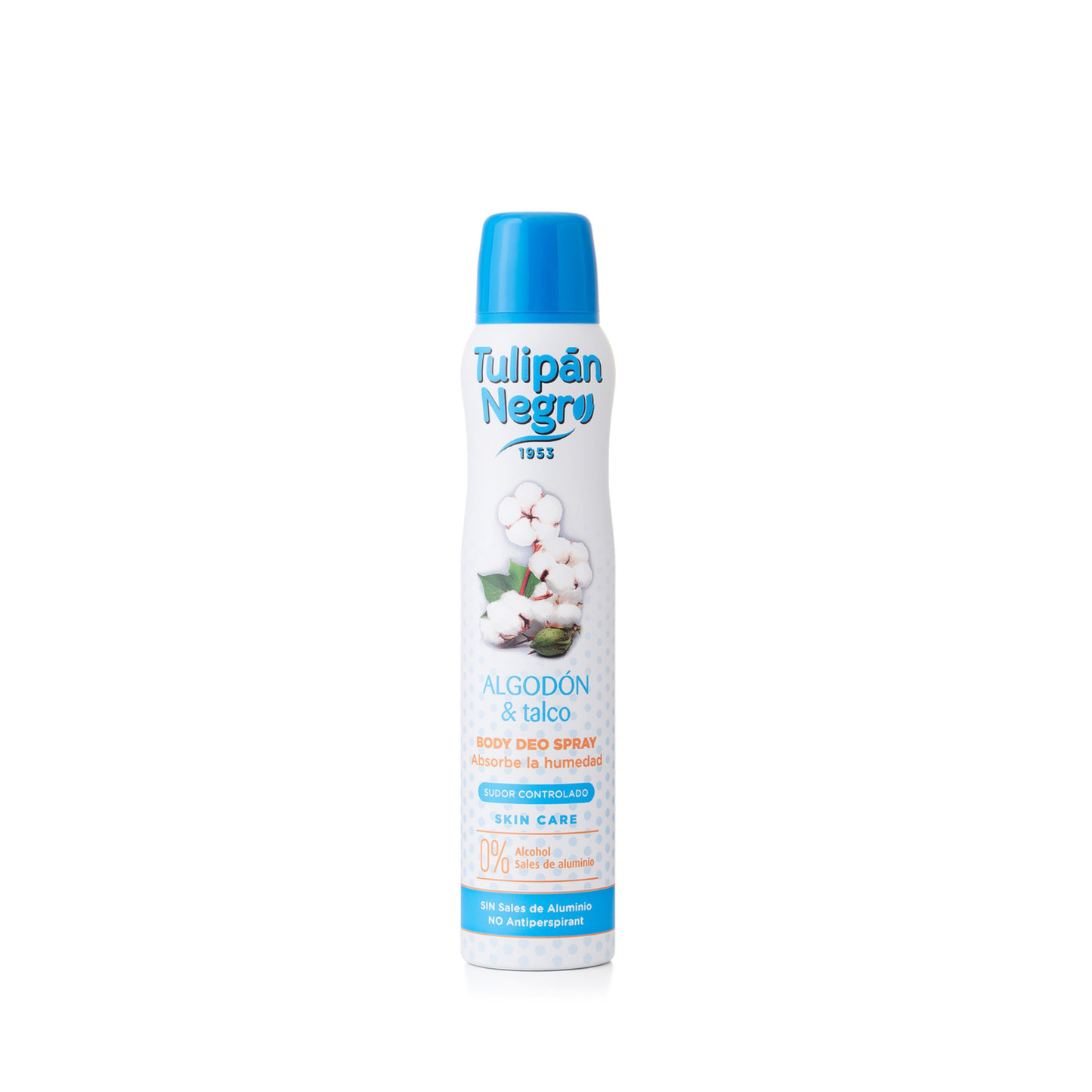 💙 Déodorant Spray Coton Frais – Tulipán Negro ✨200 ml