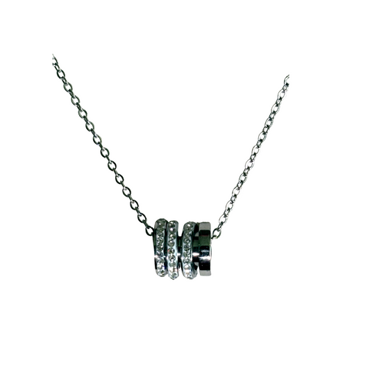 Collier Élégance -acier inoxydable