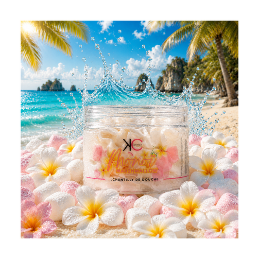 Chantilly de Douche Monoï Marshmallow – 100 g - Kcosmétique
