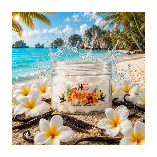 Chantilly de Douche Monoï Vanille – 100 g - Kcosmetic
