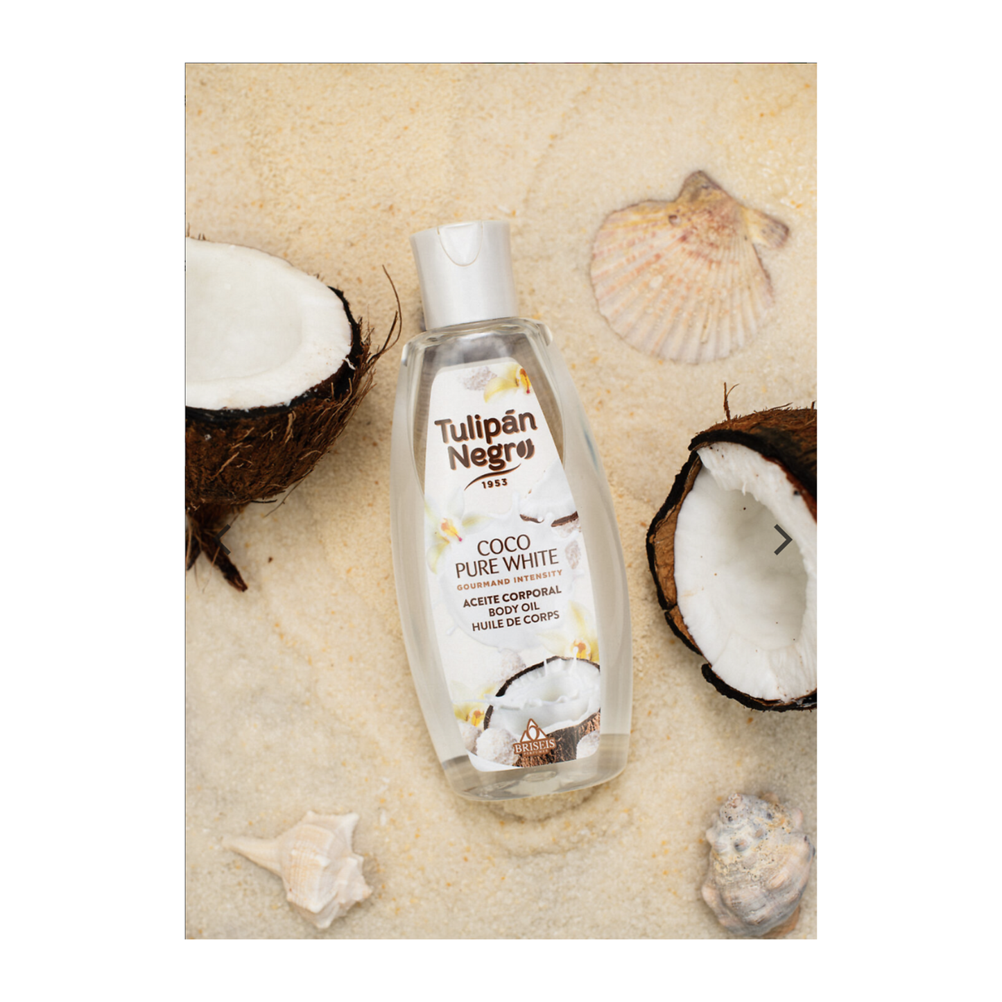 Huile Corporelle Coco Pure White Tulipán Negro – 200 ml