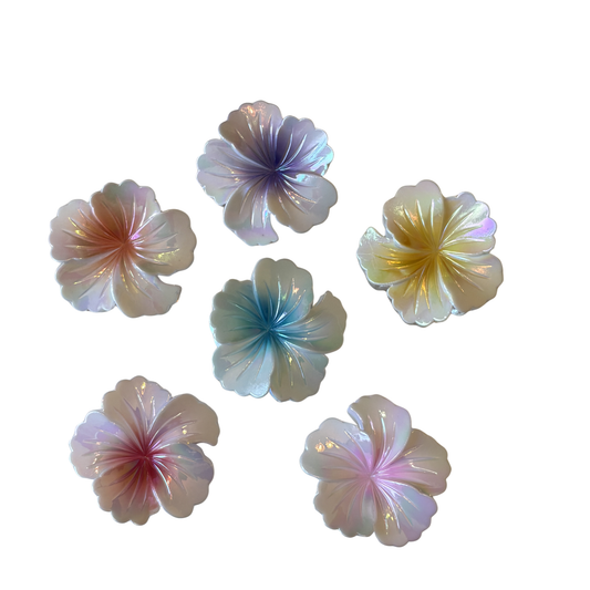 🌸 Pince à cheveux Fleur Tropicale  xl