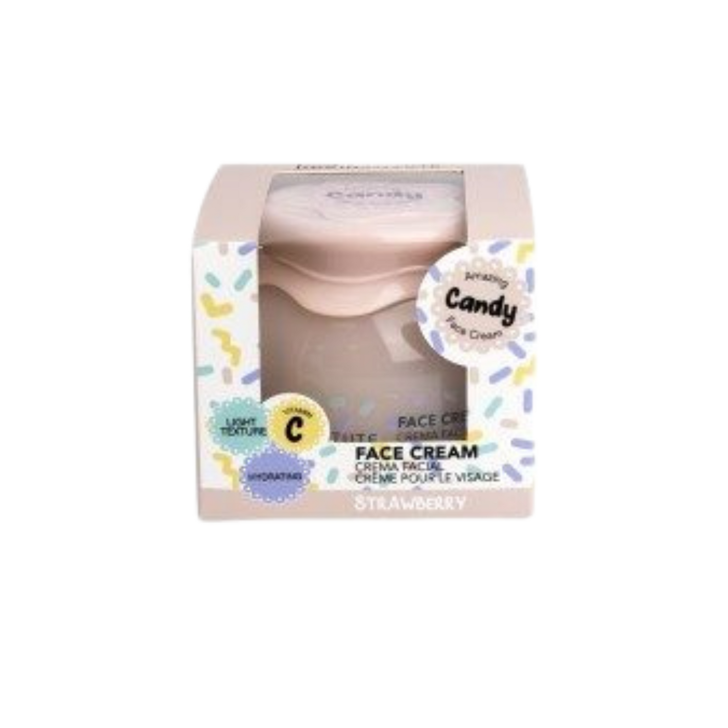 🍓 Crème Visage Candy Fraise – IDC Institute (50 ml)