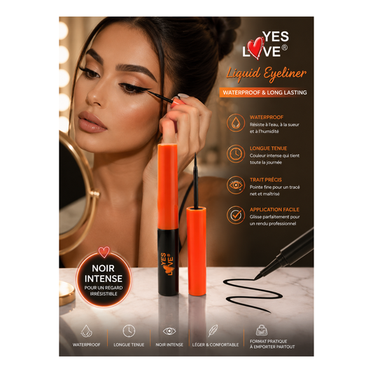 🖤 Eyeliner Ultra Noir Waterproof Pointe Fine – Yes Love