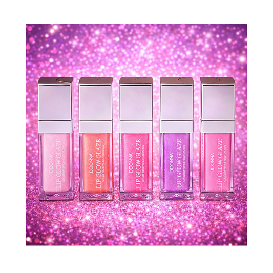 💄 Gloss Lip Glow Glaze D’Donna – Effet Ultra Brillant – Teintes Irisées
