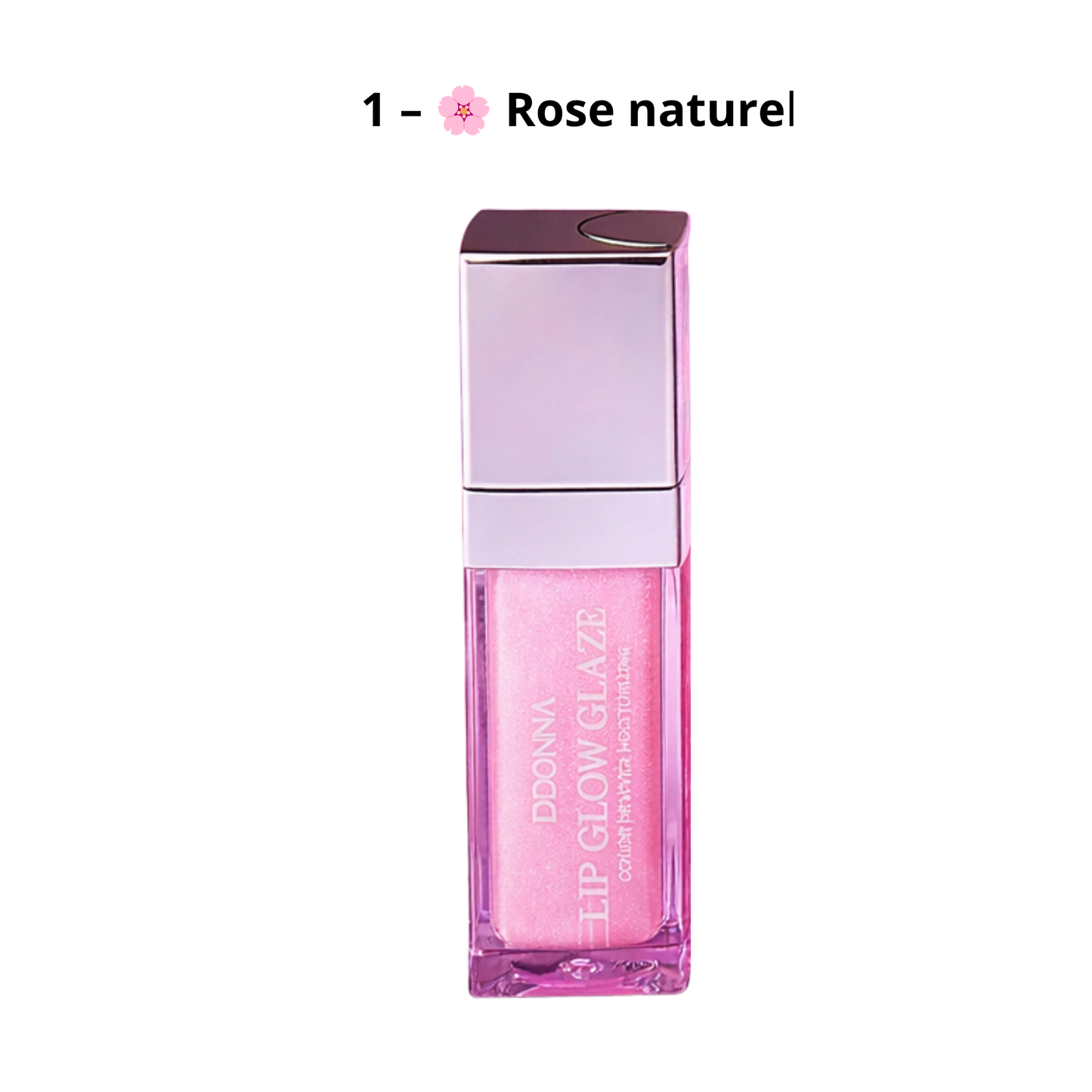 💄 Gloss Lip Glow Glaze D’Donna – Effet Ultra Brillant – Teintes Irisées