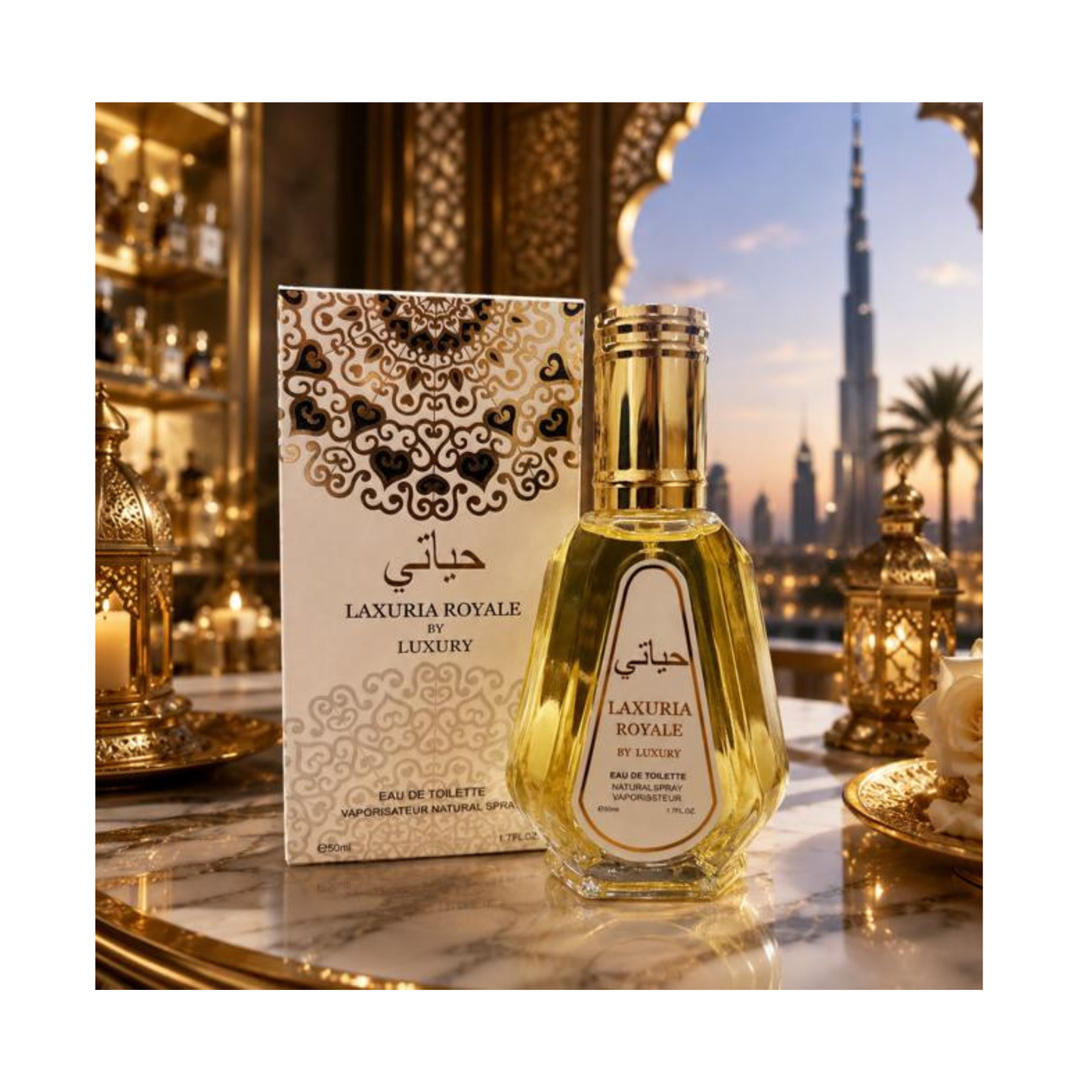 🤍🍦 Eau de Toilette Tahara Vanille & Musk – Luxury – 50 ml