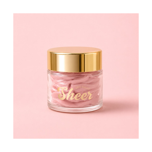 🍓 Masque Lèvres Chantilly Yes Love – Baume Hydratant Karité Fraise & Crème - 20 gramme