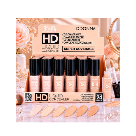 🤍✨ Correcteur de Teint HD Ton Clair – Anticerne Liquide – D’Donna 💄