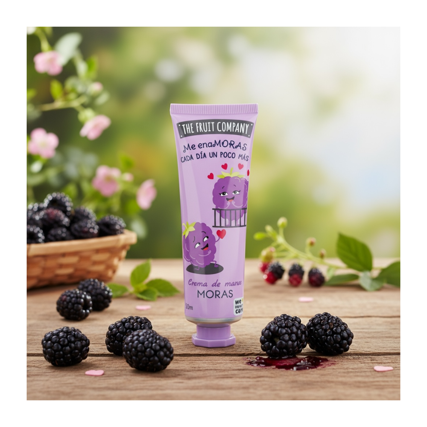 🍇 Crème Mains Mûre – The Fruit Company – 50 ml ✨