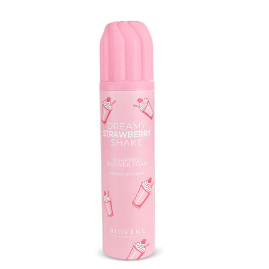 🍓 Mousse de Douche Fouettée Dreamy Strawberry Shake – Biovène Barcelona – 250 ml