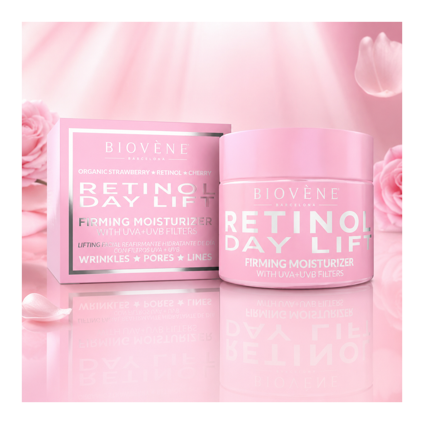 ☀️✨ Crème de Jour Lift au Rétinol 50 ml – Biovène Barcelona 💛