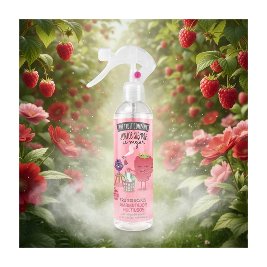 🍓 Spray d’Ambiance Maison & Tissus Fruits Rouges – The Fruit Company – 250 ml