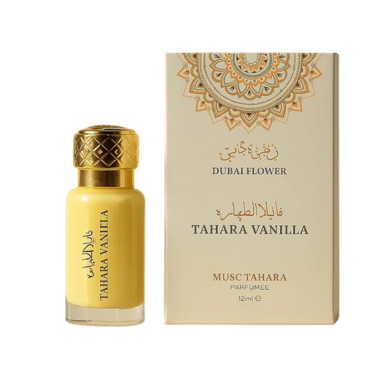 🌸 Musc Tahara Vanilla 12ml – Dubai Flower