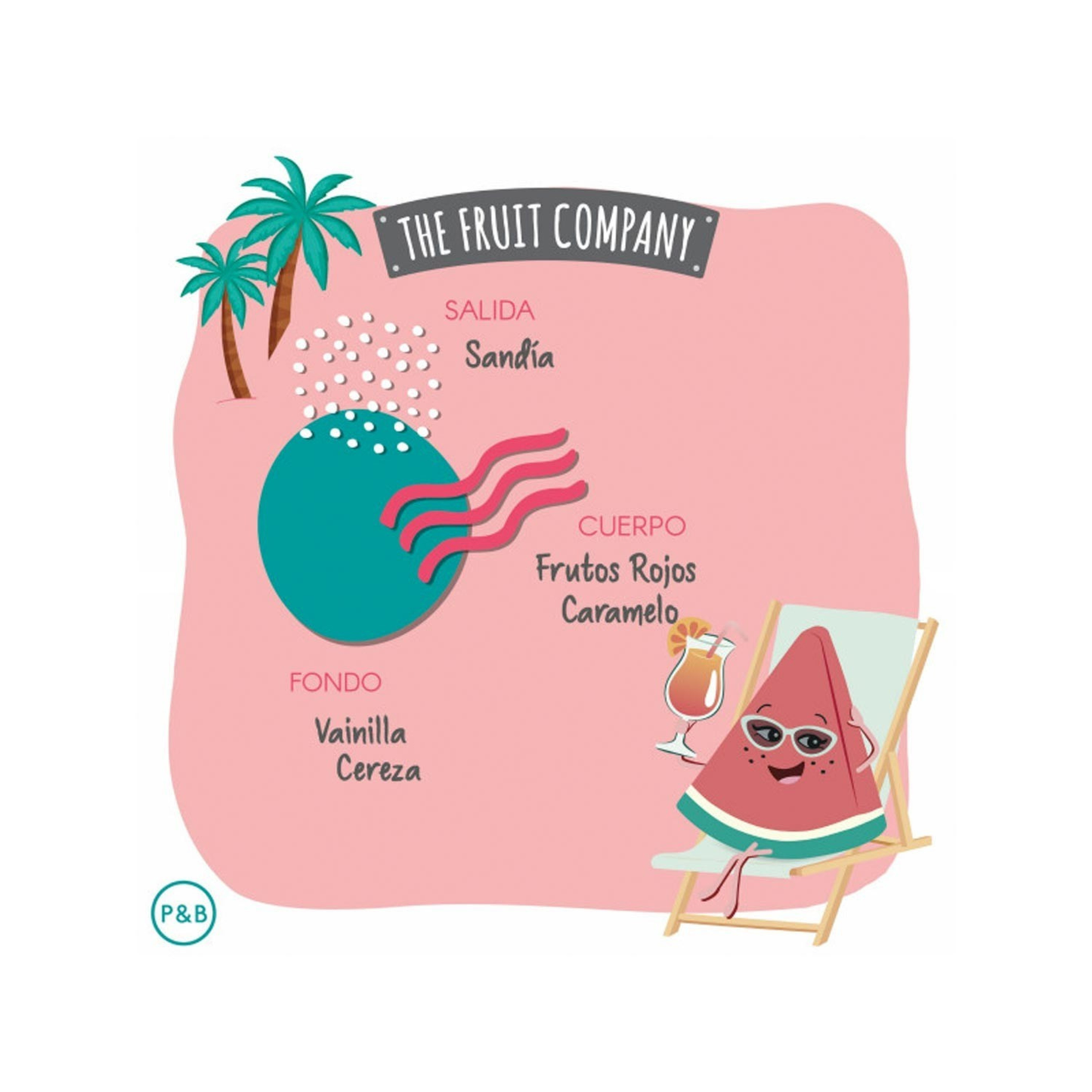🍉 Spray d’Ambiance Maison & Tissus Parfum Pastèque – The Fruit Company – 250 ml