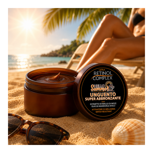 ☀️ Graisse à Traire Bronzante Hello Summer – Retinol Complex – 150 ml