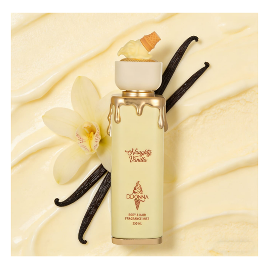 💓 Brume Corps & Cheveux Naughty Vanilla – D’Donna – 250 ml