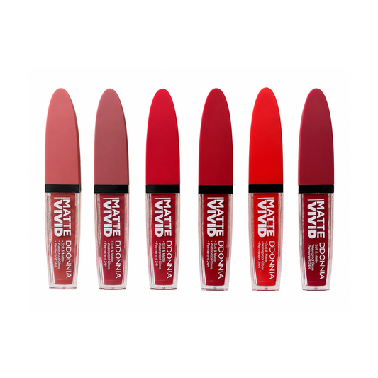💄 Gloss Matte Vivid – D’Donna | Effet Mat & Longue Tenue 24H