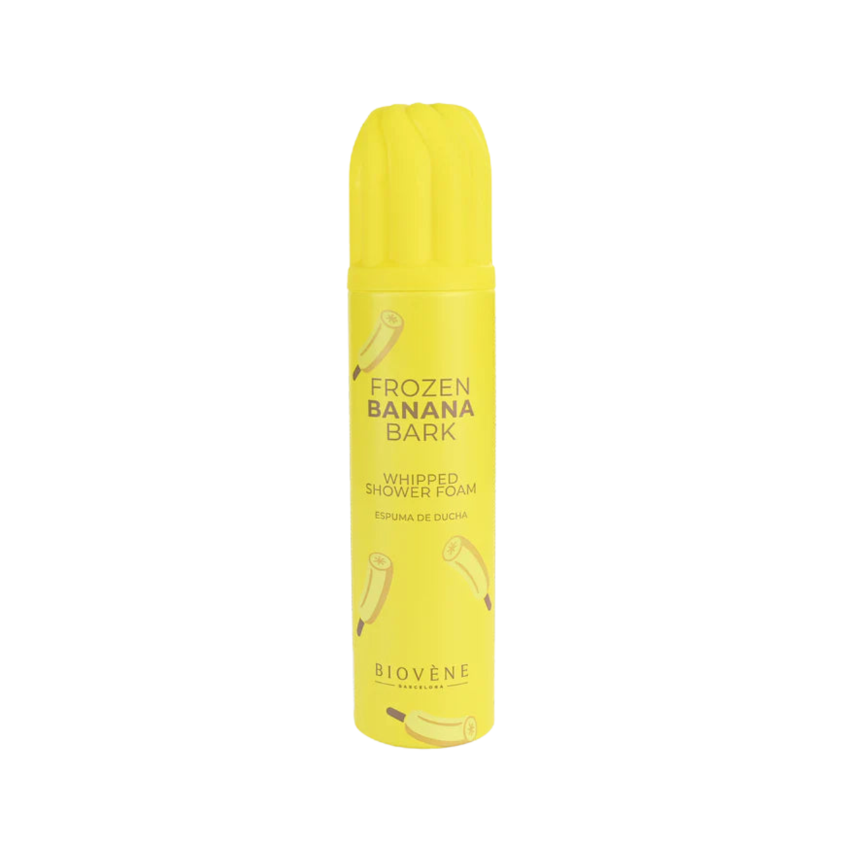 🍌 Mousse de Douche Fouettée Frozen Banana Bark – Biovène Barcelona – 250 ml