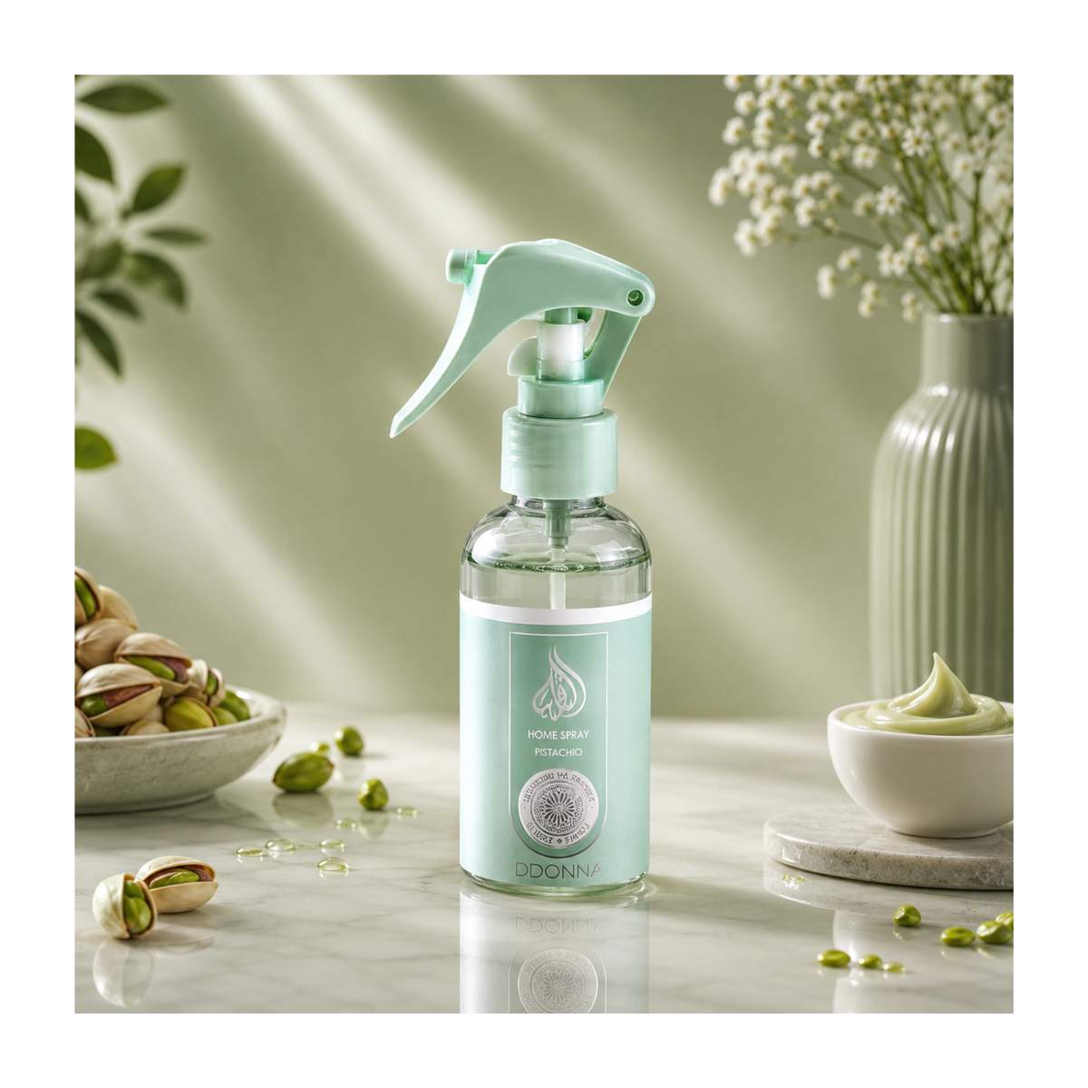 🏡Spray d’ambiance et textile Pistachio Cream 120 ml – D’Donna