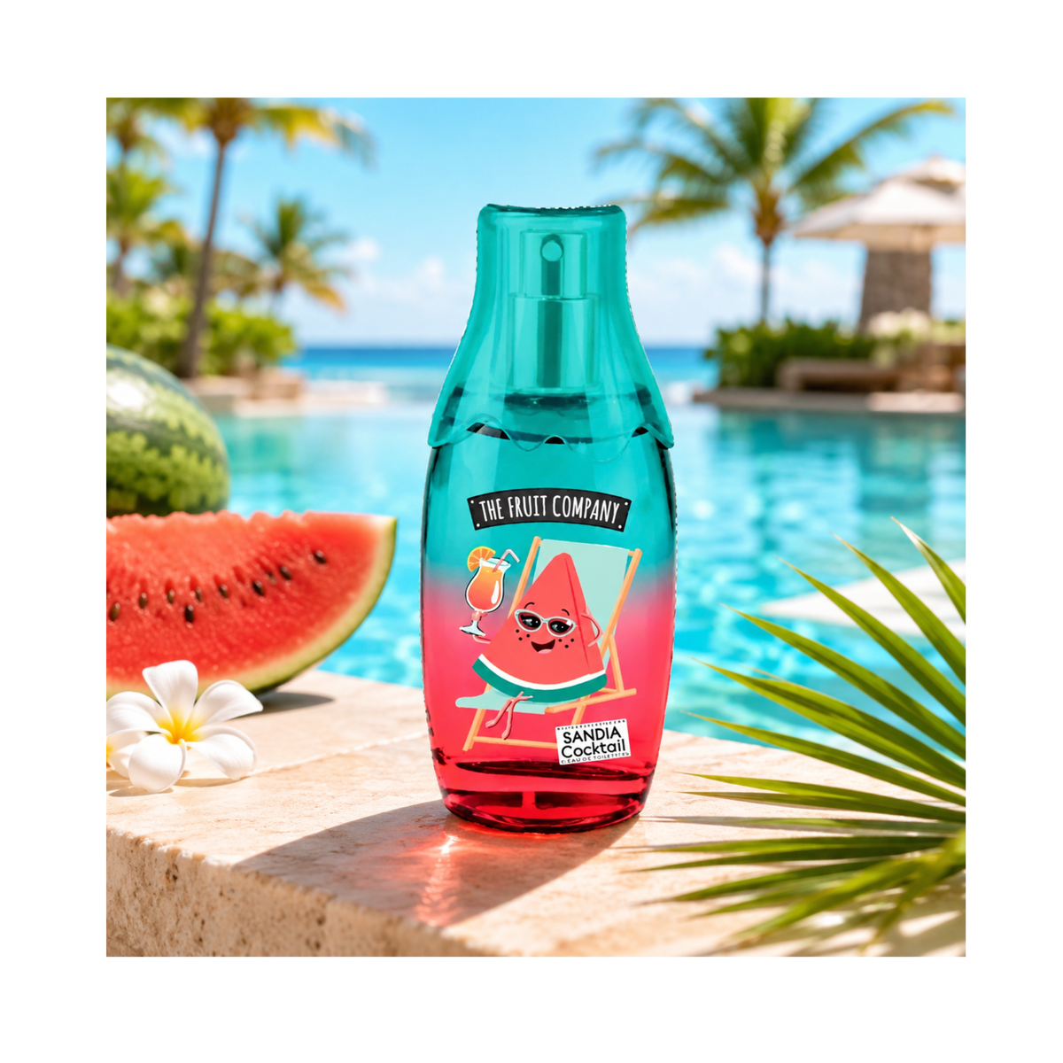 🍉 Eau de Toilette Sandía Cocktail (pastèque)  40 ml – The Fruit Company