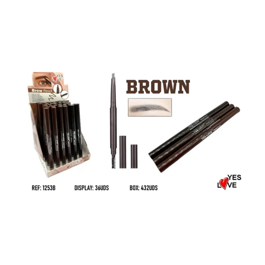 ✨ Crayon à Sourcils Double Embout – Yes Love