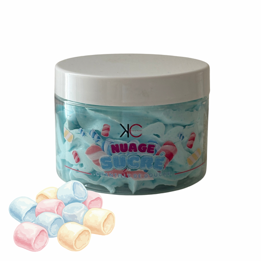 ☁️ Chantilly de Douche Gourmande – Nuage Sucré 100g (Fabrication Française)