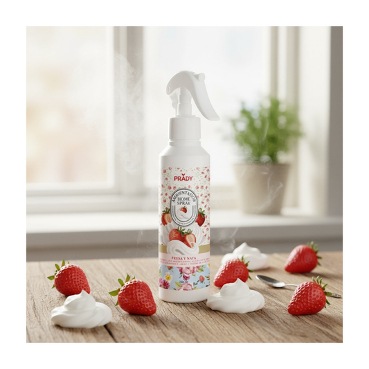 🍓 Spray d’Ambiance Fraise Chantilly – Prady – 220 ml