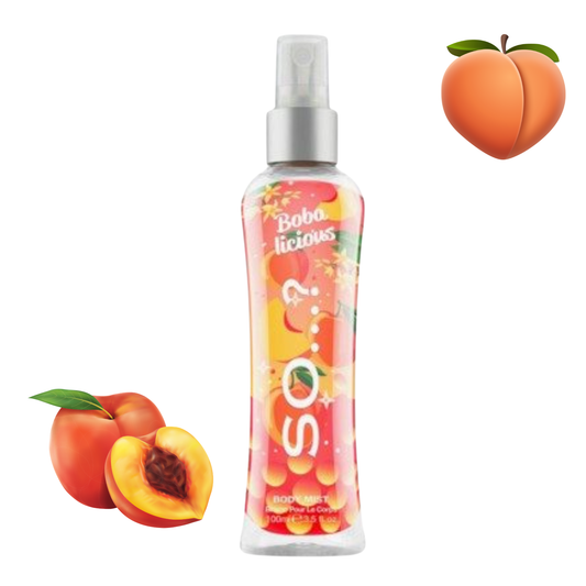 🍑 Brume Corporelle Bobalicious – Pêche Melba (100 ml) – So…?