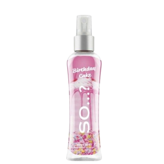 🍰 Brume Corporelle Birthday Cake – So…? (100 ml)