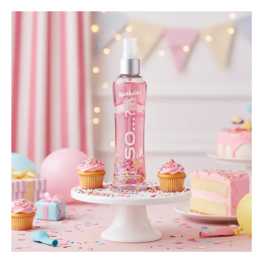 🍰 Brume Corporelle Birthday Cake – So…? (100 ml)