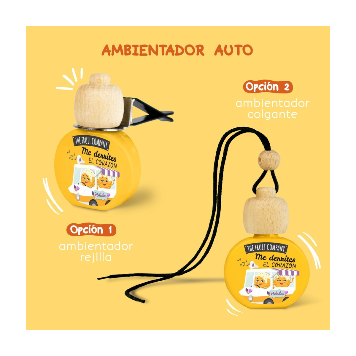 🥭 Désodorisant Voiture Mango – The Fruit Company 🚗