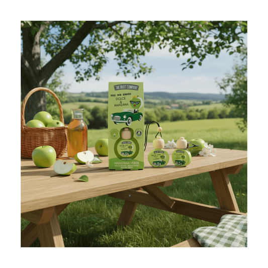 Désodorisant Voiture Pomme Verte – The Fruit Company 🍏🚗5 ml