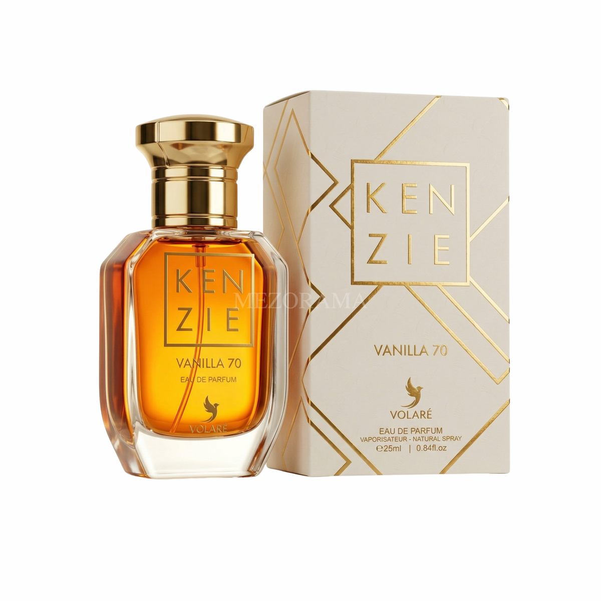🍦🤎 Mini Kenzie Vanilla 70 – 25 ml | Volaré
