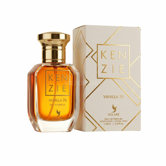 🍦🤎 Mini Kenzie Vanilla 70 – 25 ml | Volaré