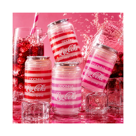 💋 Lip Gloss « Lip Coke » Hydratant – D’Donna – 6 Teintes