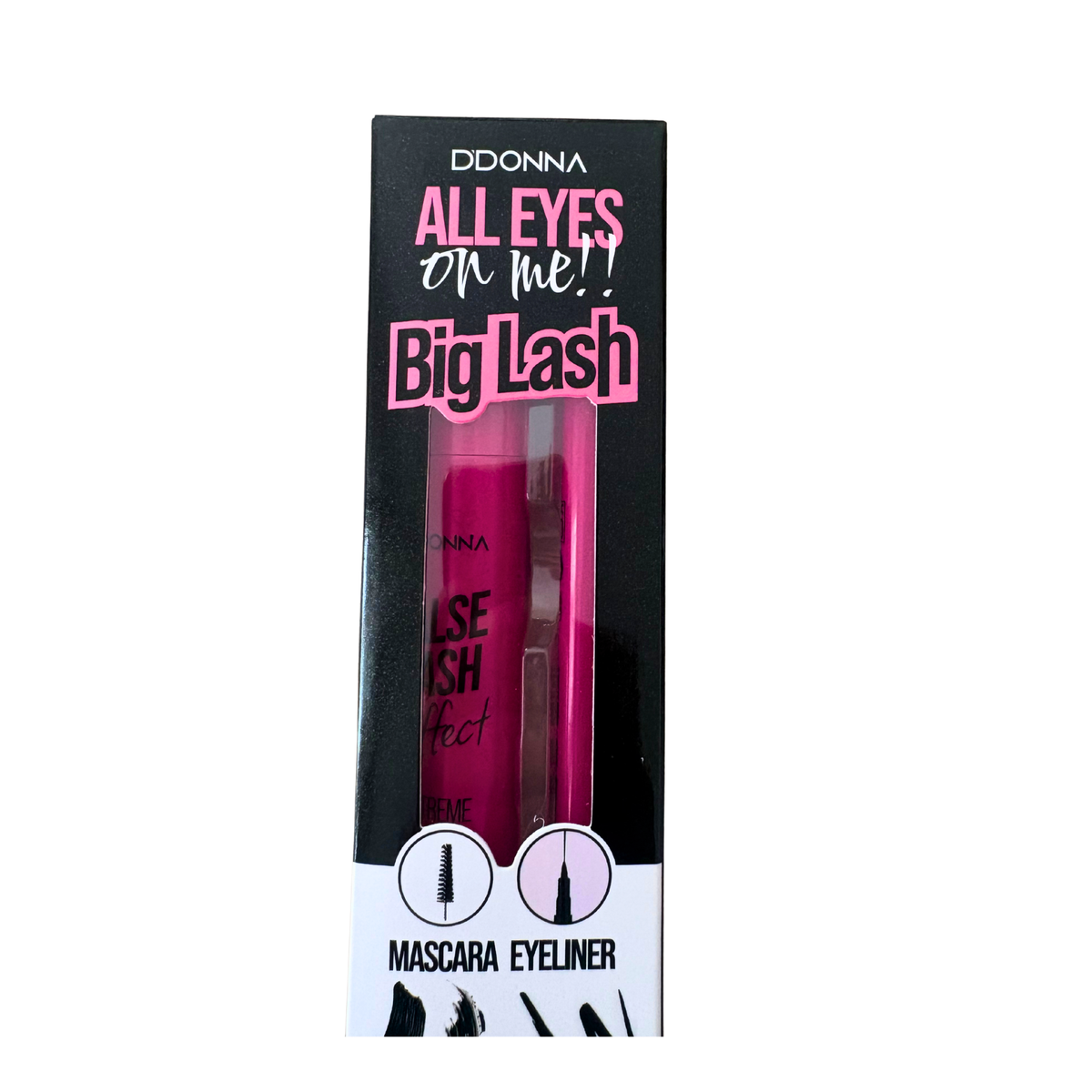 👁️ 💖Duo Mascara & Eyeliner Noir Waterproof – All Eyes On Me💓 ( 3 mascaras actions différentes)