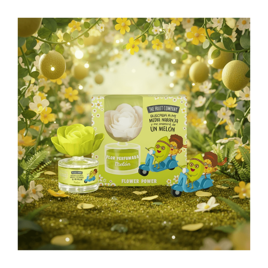 🍈 Coffret Fleur pardumée Melon – The Fruit Company 🌸