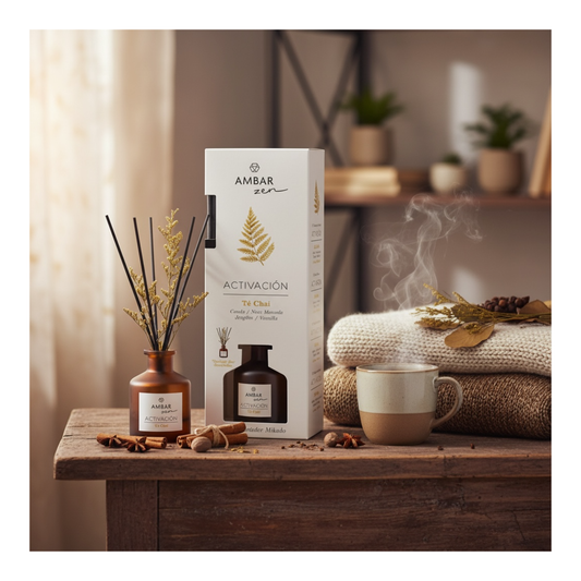 ☕ Mikados The Chai 40 ml – Ambar Zen – Ambar Perfums ☕✨