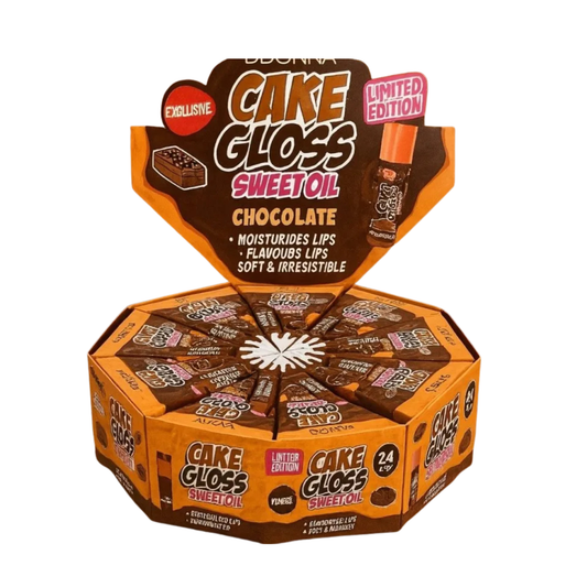 Cake Gloss - Sweet lip oil - Chocolate cake / D’donna