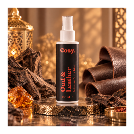 🖤 Brume Parfumée Oud & Leather 100 ml – Cosy