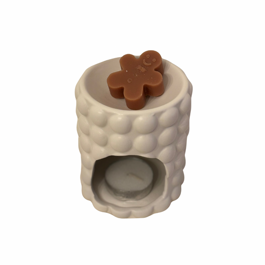 ✨ Brûleurs à Fondants en Céramique Blanc – Deux Modèles au Choix