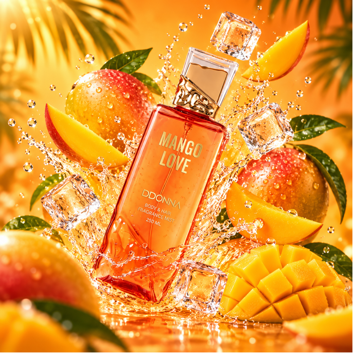 🥭🍹 Brume Corps & Cheveux Mango Love – D’Donna – 250 ml