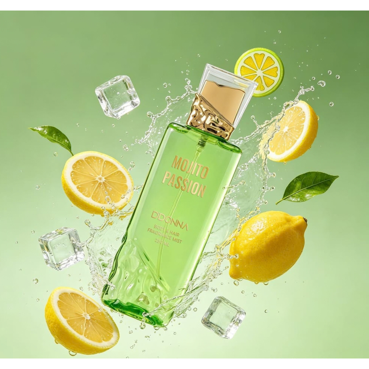 🍋🍹Brume Corps & Cheveux Mojito Passion – D’Donna – 250 ml