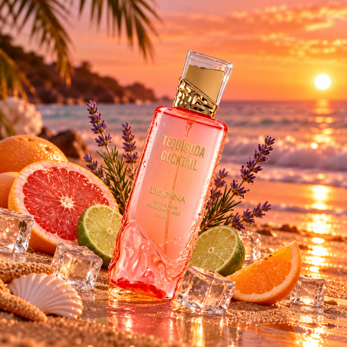 🍸✨ Brume Corps & Cheveux Tequi Soda Cocktail – D’Donna – 250 ml