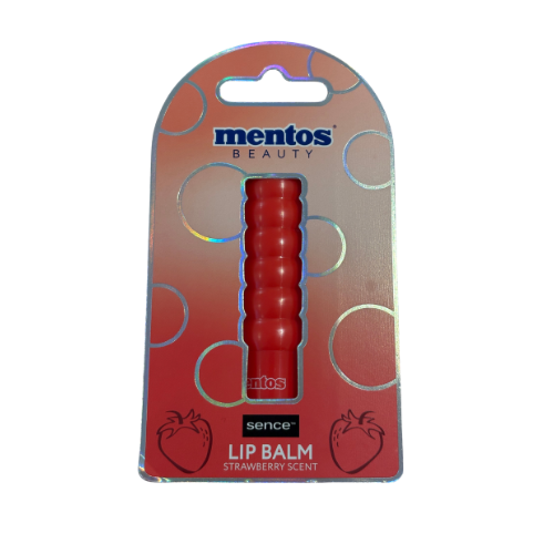 Baume à Lèvres Fraise – Sence x Mentos Beauty 🍓